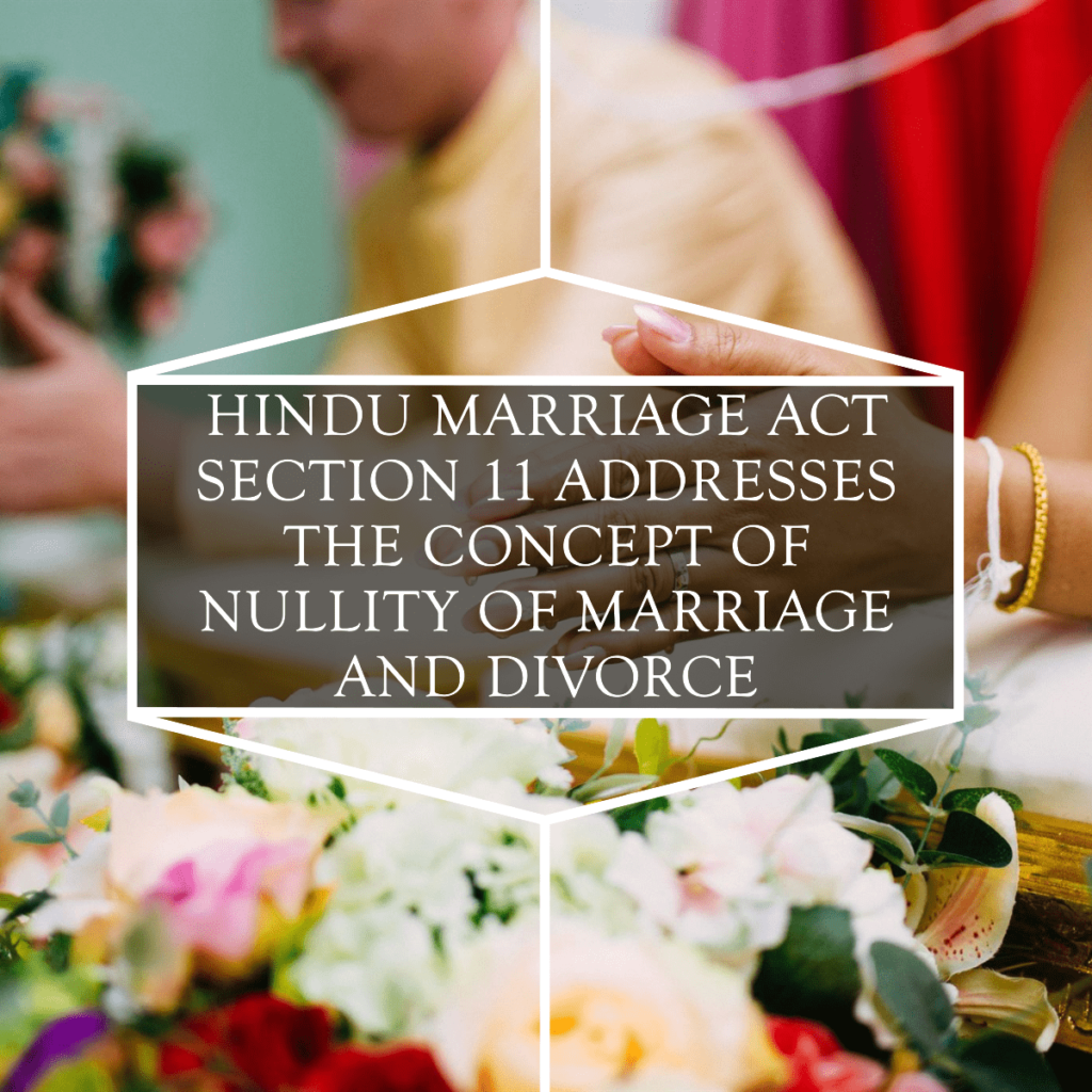 Hindu Marriage Act Section 11