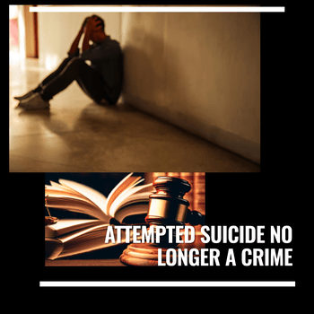 Attempted Suicide No Longer a Crime